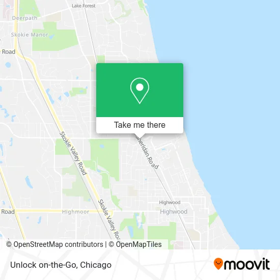 Unlock on-the-Go map