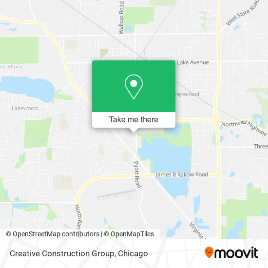 Creative Construction Group map