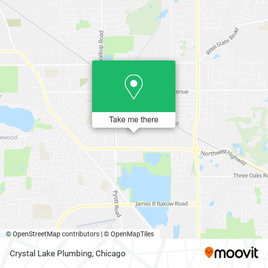 Crystal Lake Plumbing map