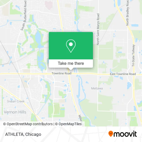 ATHLETA map