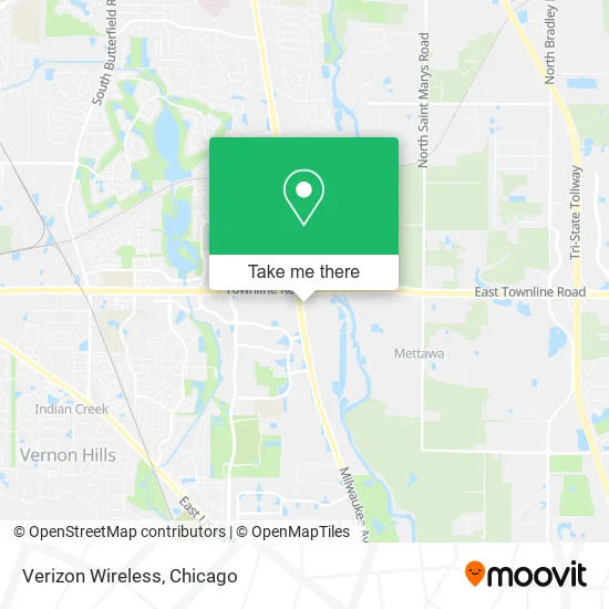 Verizon Wireless map