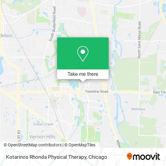 Mapa de Kotarinos Rhonda Physical Therapy