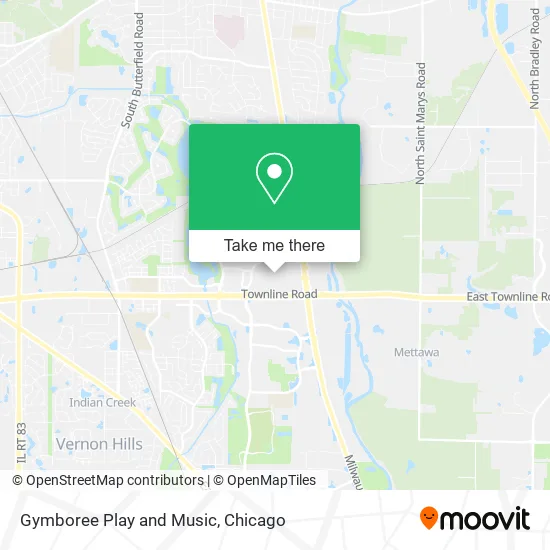 Gymboree Play and Music map