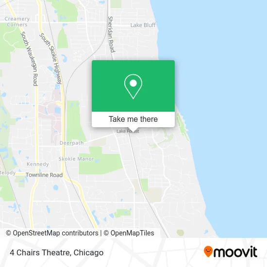 4 Chairs Theatre map