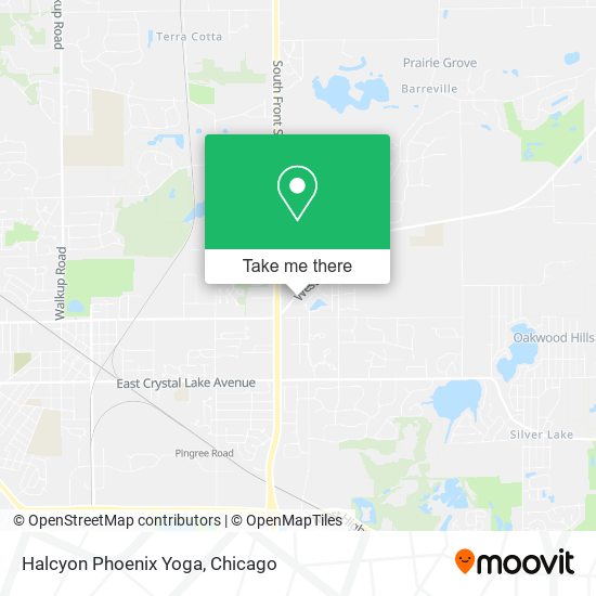 Halcyon Phoenix Yoga map
