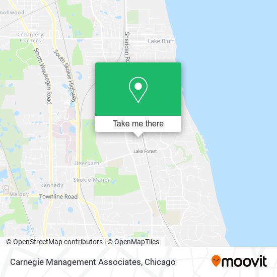 Carnegie Management Associates map