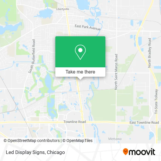 Led Display Signs map