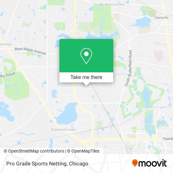 Mapa de Pro Grade Sports Netting