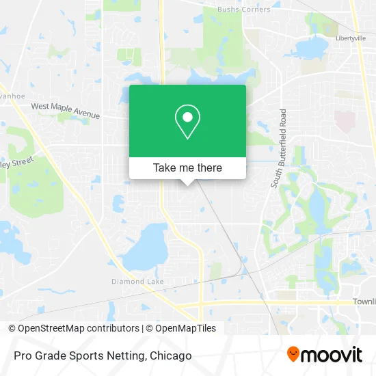 Pro Grade Sports Netting map
