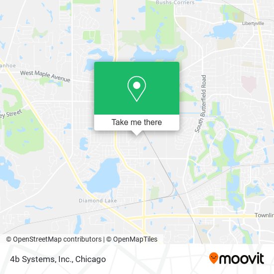 Mapa de 4b Systems, Inc.