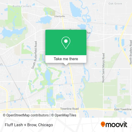 Fluff Lash + Brow map