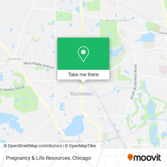 Pregnancy & Life Resources map