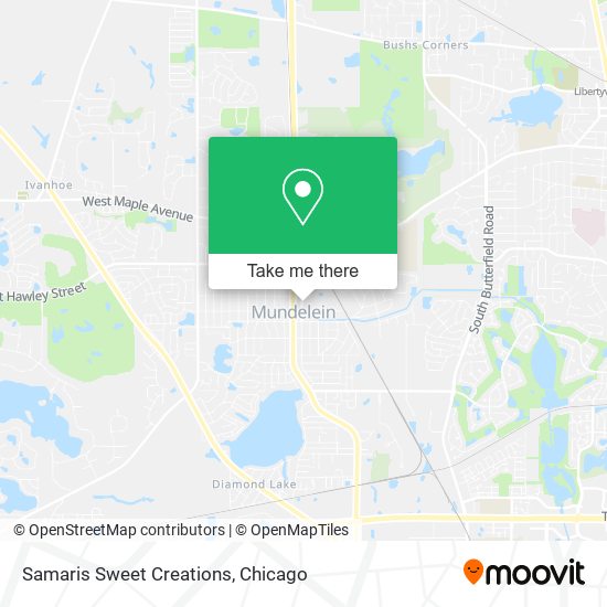 Mapa de Samaris Sweet Creations