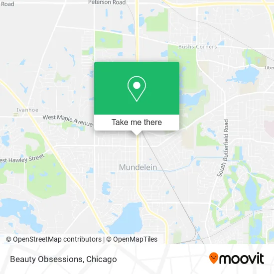 Beauty Obsessions map