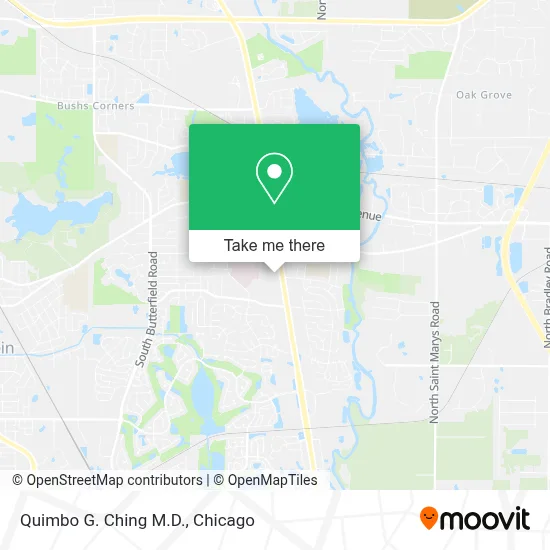 Quimbo G. Ching M.D. map