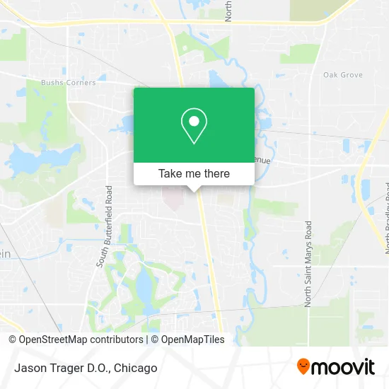 Jason Trager D.O. map