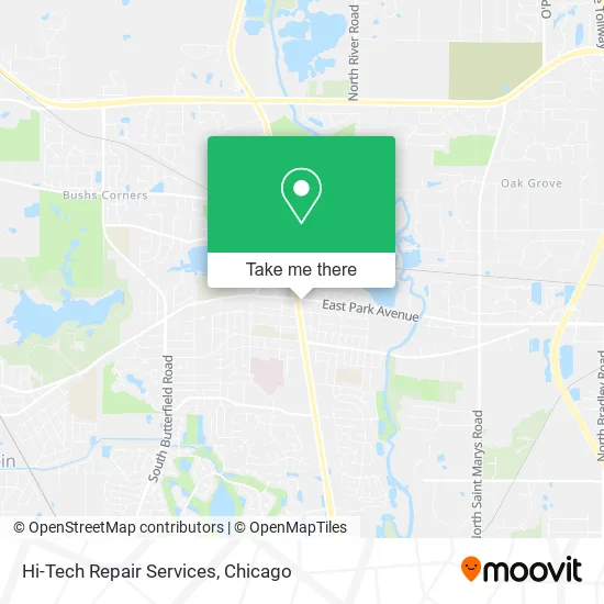 Mapa de Hi-Tech Repair Services
