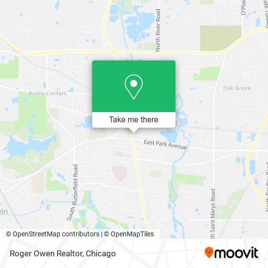 Roger Owen Realtor map