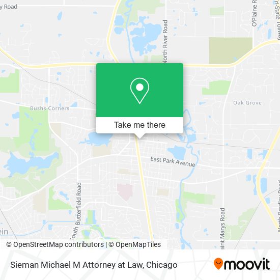 Sieman Michael M Attorney at Law map