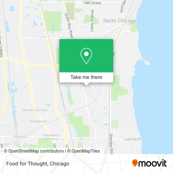 Food for Thought map