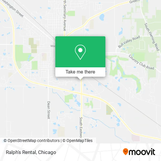 Ralph's Rental map