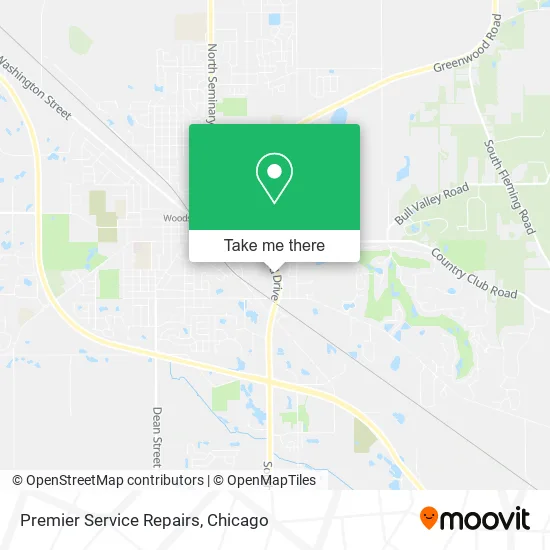 Premier Service Repairs map