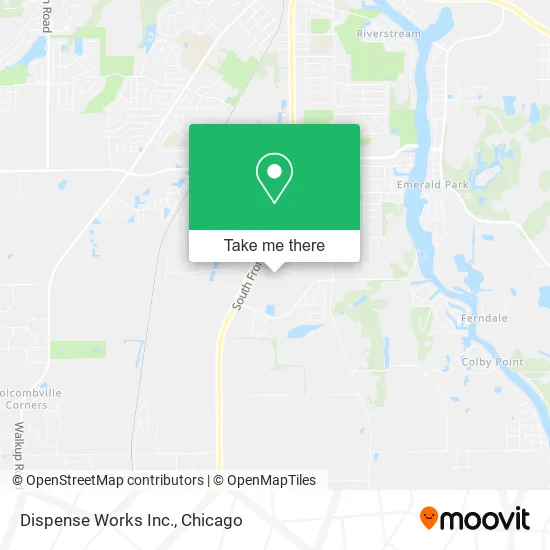 Dispense Works Inc. map