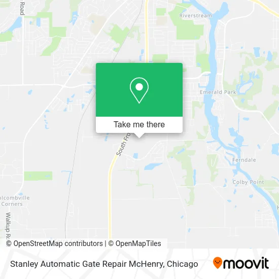 Stanley Automatic Gate Repair McHenry map