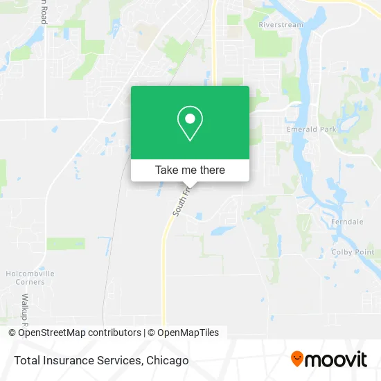 Total Insurance Services map
