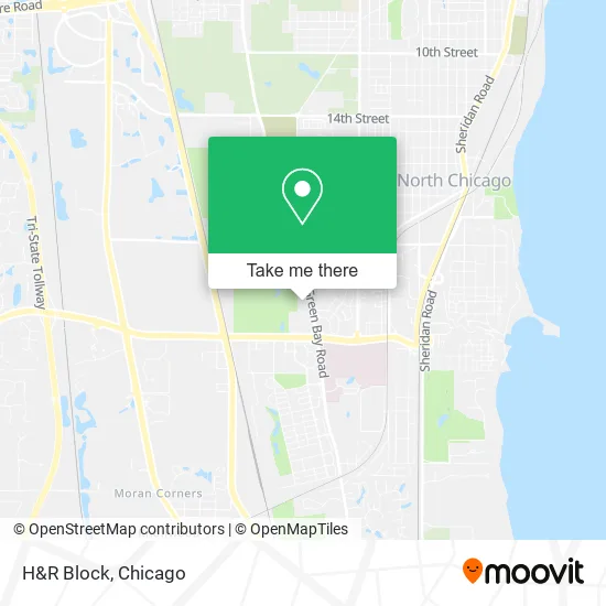 H&R Block map
