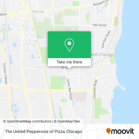 The United Pepperonis of Pizza map