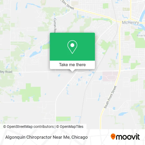 Algonquin Chiropractor Near Me map