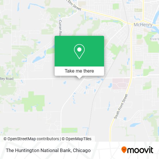 The Huntington National Bank map