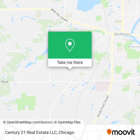 Century 21 Real Estate LLC map