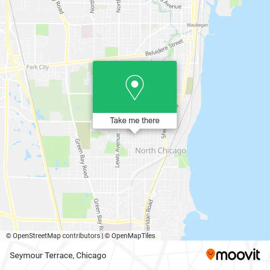 Seymour Terrace map