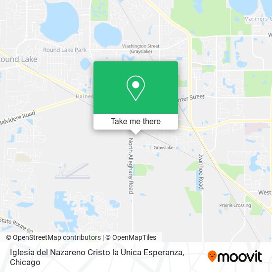 Mapa de Iglesia del Nazareno Cristo la Unica Esperanza
