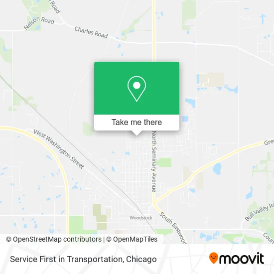 Service First in Transportation map