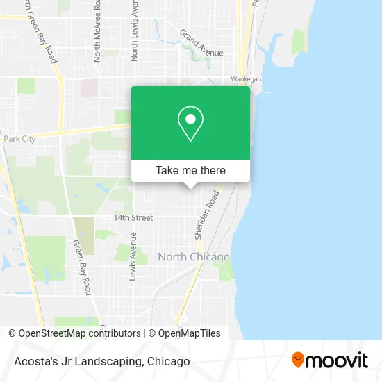 Acosta's Jr Landscaping map