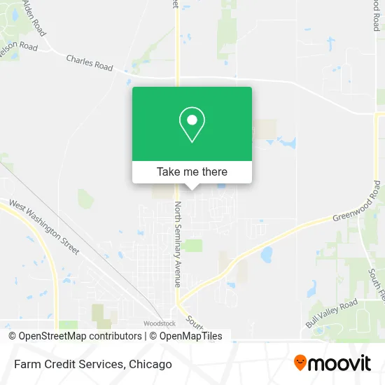 Farm Credit Services map