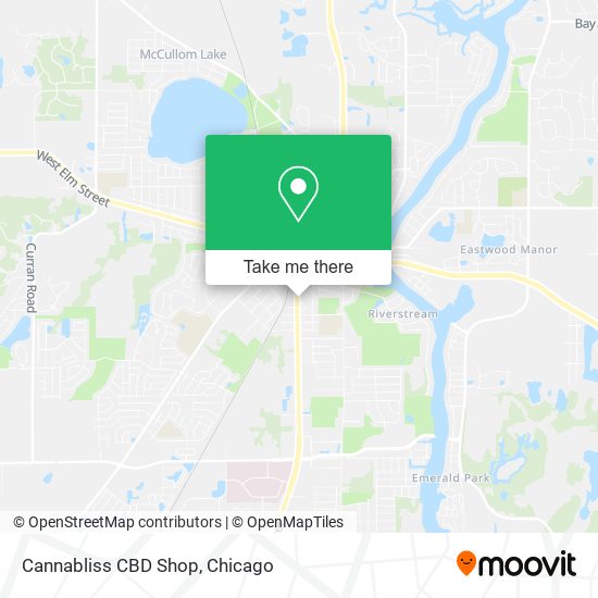 Mapa de Cannabliss CBD Shop