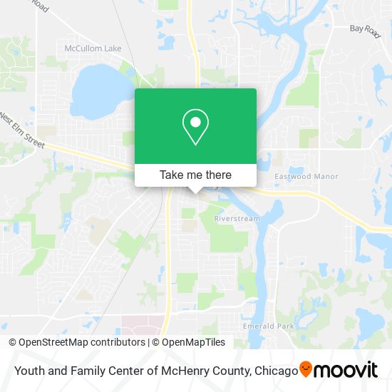 Youth and Family Center of McHenry County map