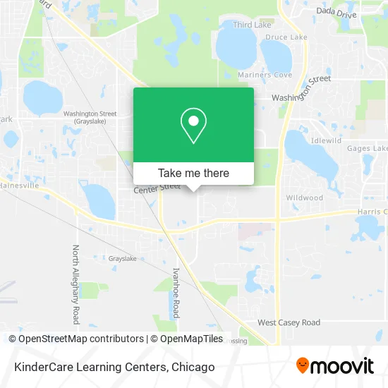 KinderCare Learning Centers map