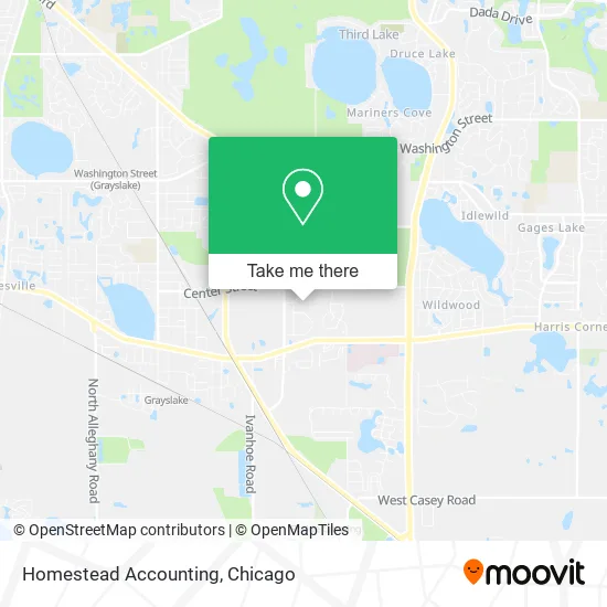 Homestead Accounting map
