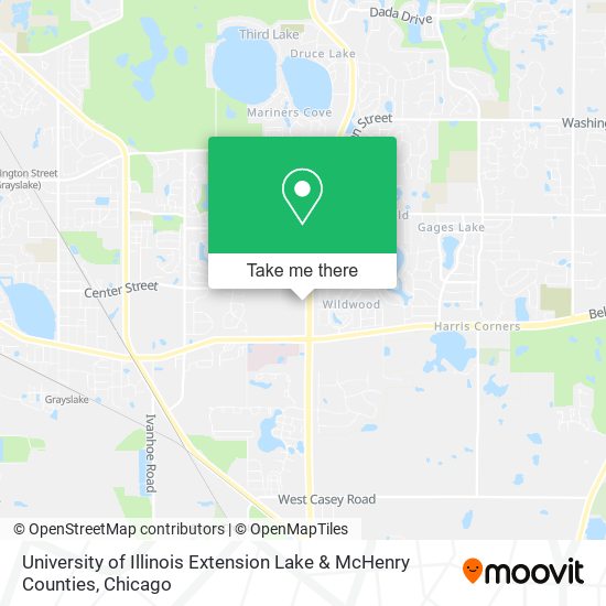 University of Illinois Extension Lake & McHenry Counties map