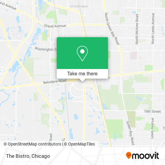 The Bistro map