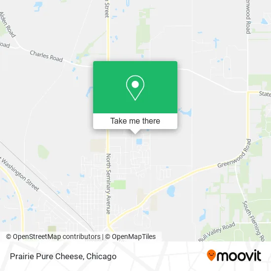 Mapa de Prairie Pure Cheese