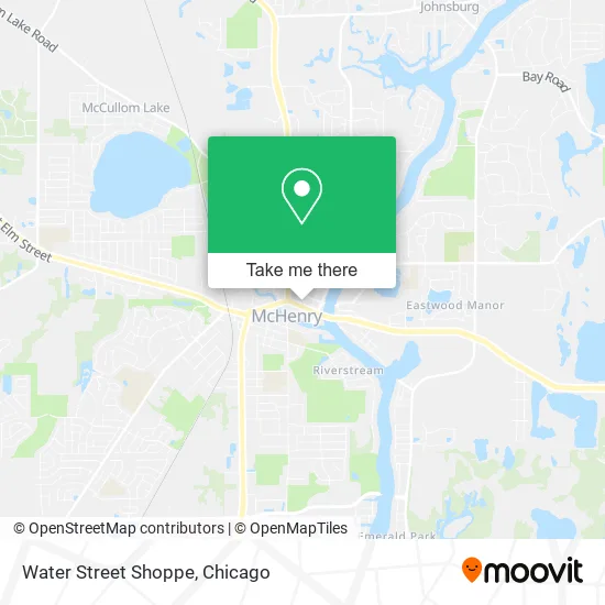 Water Street Shoppe map