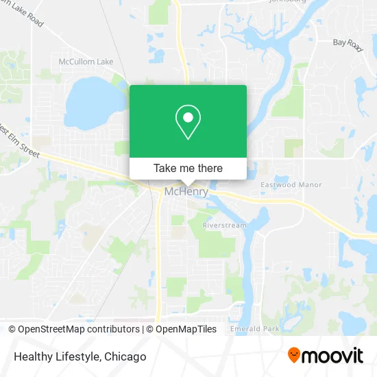 Healthy Lifestyle map