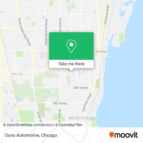 Dons Automotive map