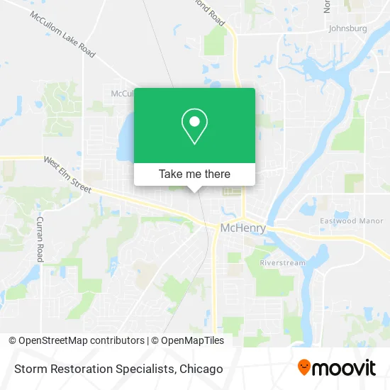 Storm Restoration Specialists map